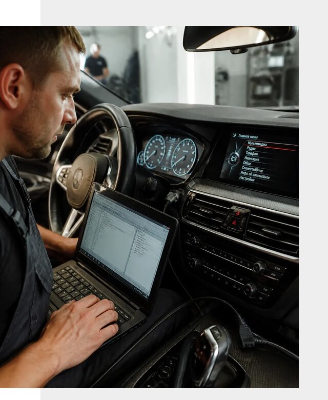 Русификация приборной панели BMW для авто в Амурске от компании