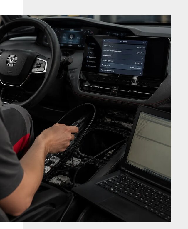 Русификация автомобиля Changan UNI-K под ключ в Амурске