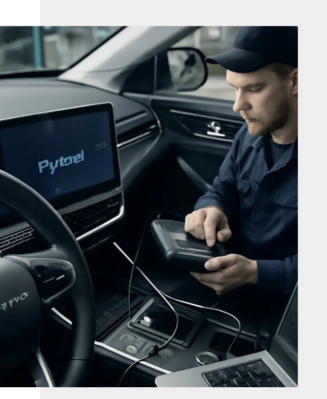 Русификация автомобилей Jetour с адаптацией меню в Амурске
