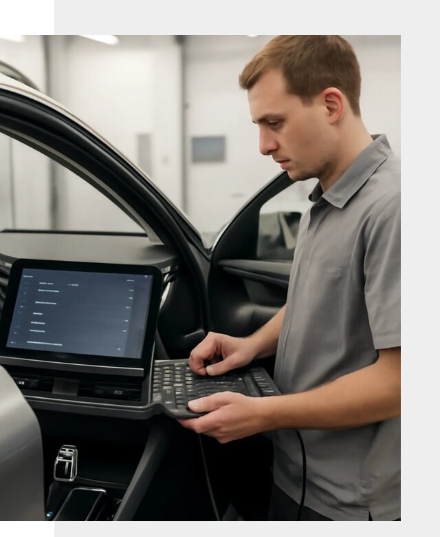 Русификация мультимедиа автомобилей Lynk Co в Амурске