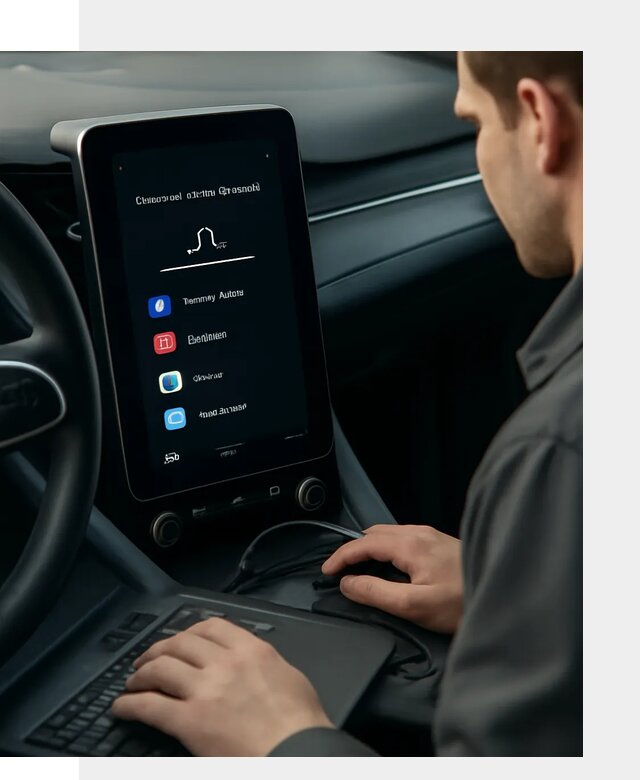 Установка приложений Lynk Co на автомобиль в Амурске