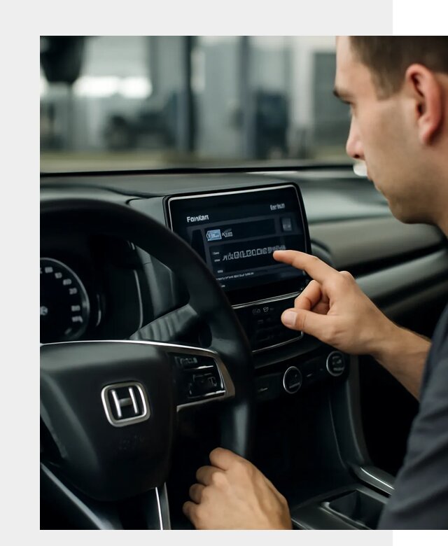 Русификация панели приборов Honda в Амурске по цене 5166 ФастМобиль-Мрс